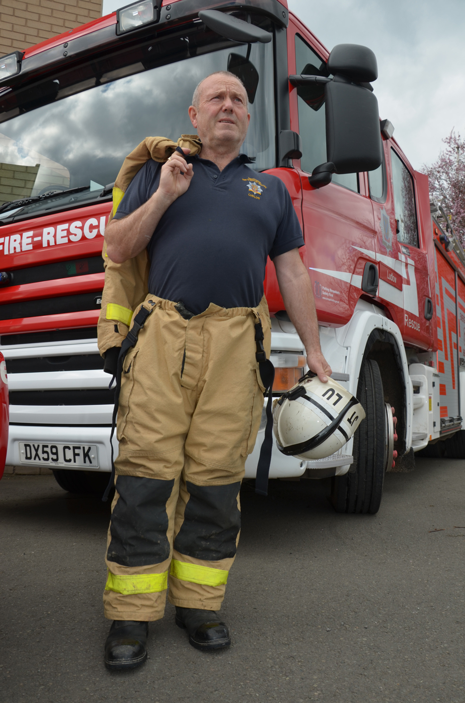 John Taylor retires from Ludlow Fire Station