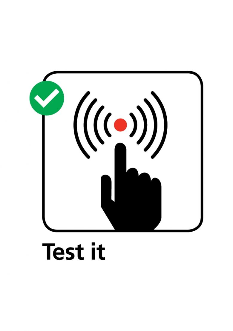 Test it Tuesday is a national fire safety campaign for people to get into the habit of a weekly check that their smoke alarm works.