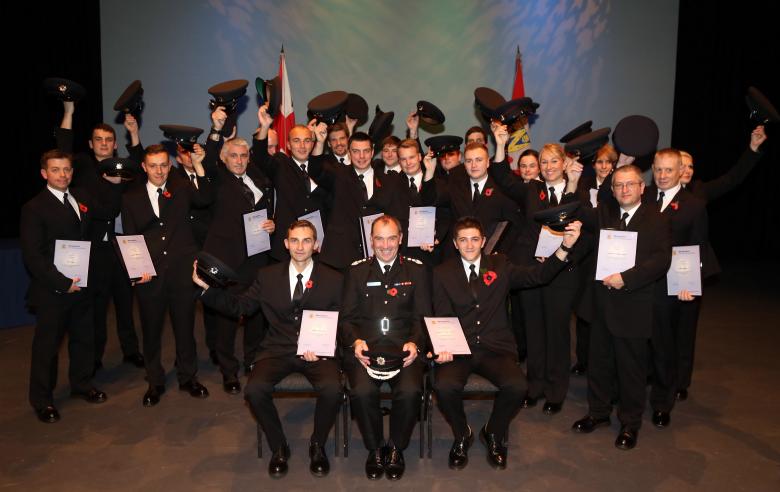 Hats off to the new firefighter recruits at Shropshire Fire and Rescue Service 